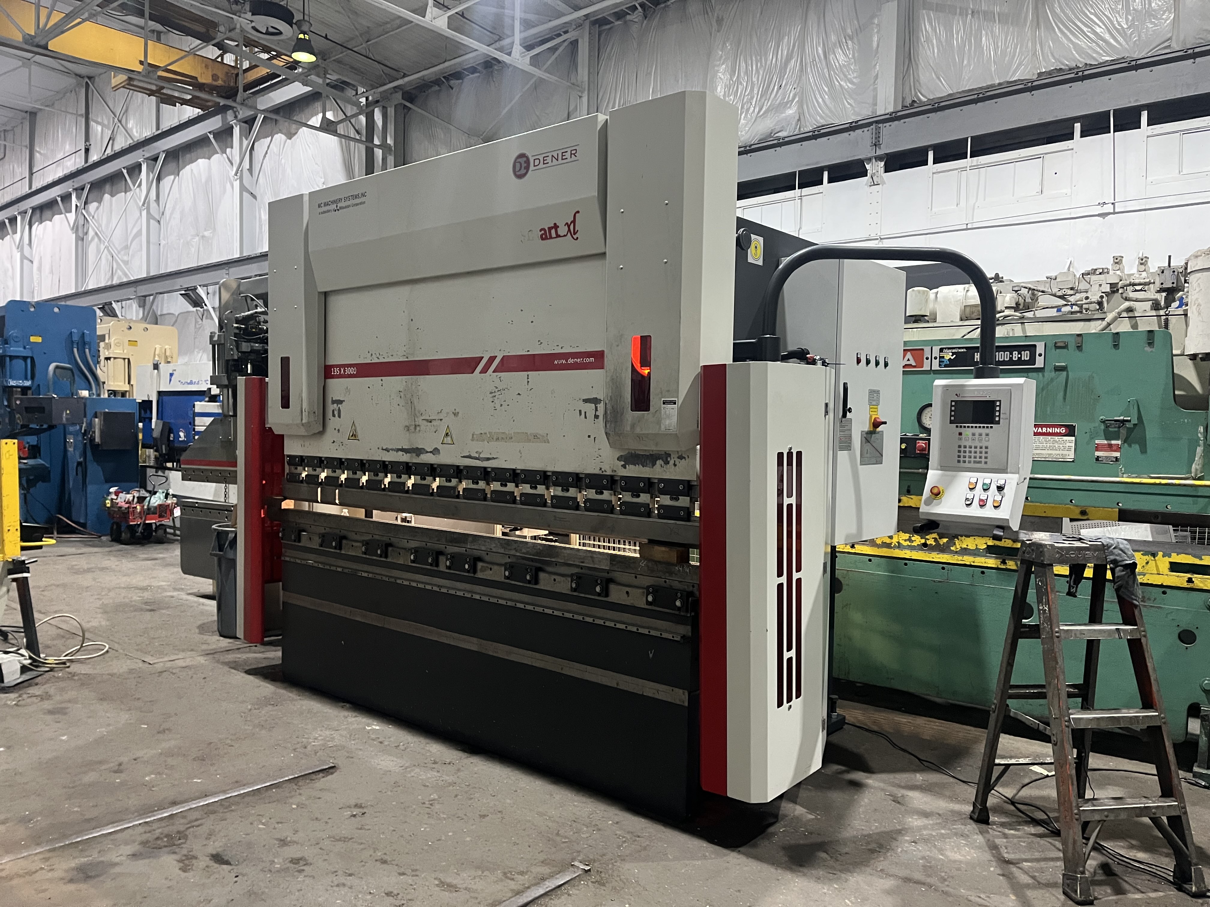 148 Ton  X 10’ Dener Smart DSXL 135-3000 CNC Press Brake